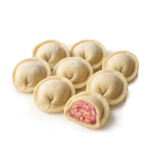 Пельмені зі свининою та куркою