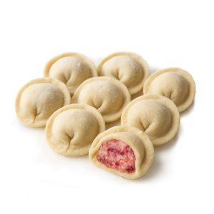 Пельмені з яловичиною та куркою